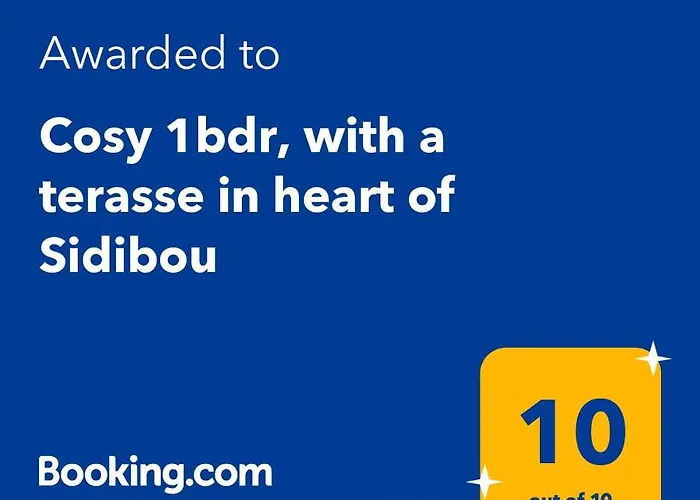 Cosy 1Bdr, With A Terasse In Heart Of Sidibou